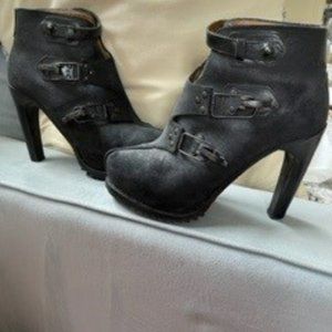 RARE!  Rag & Bone Black Suede Booties